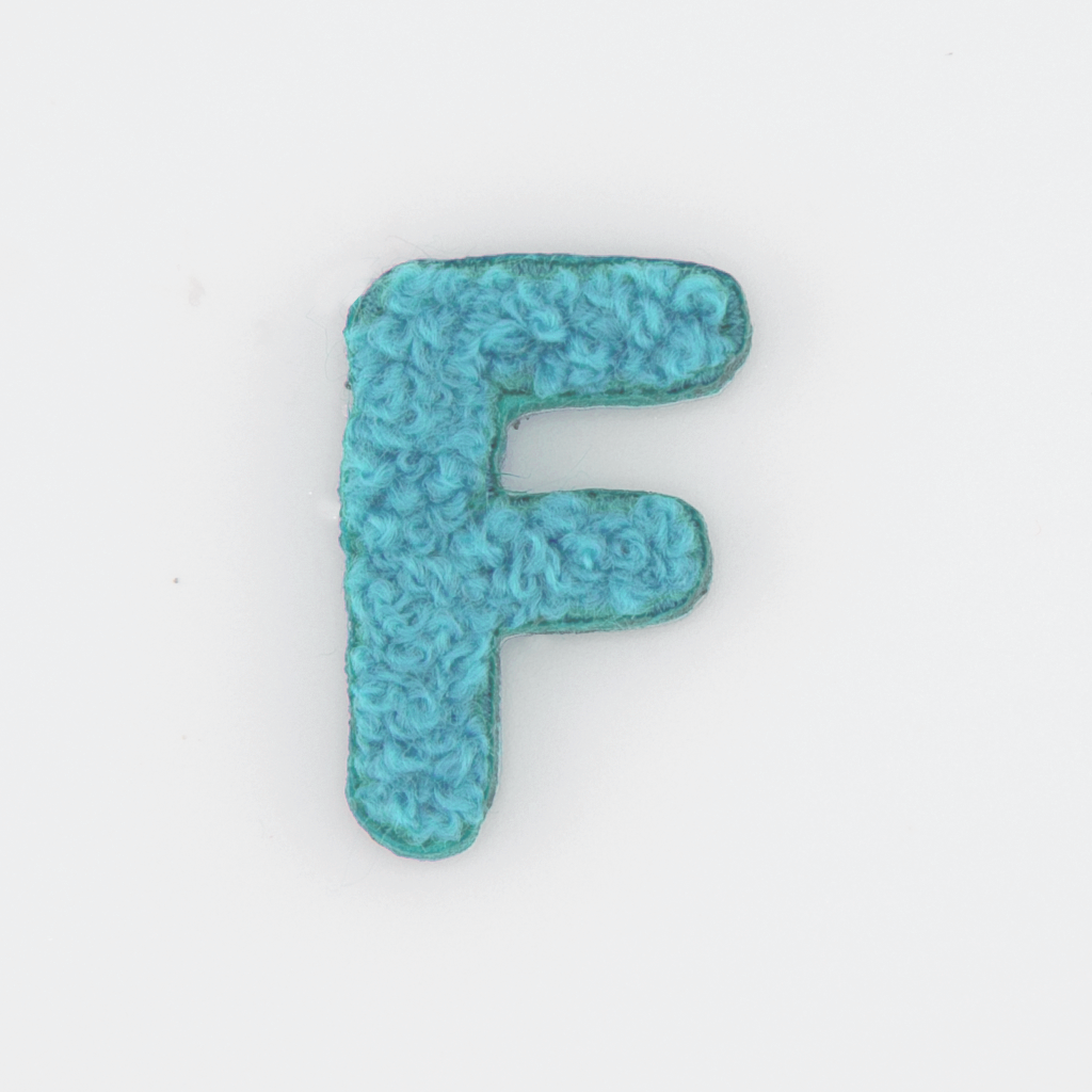 Letter F Patch