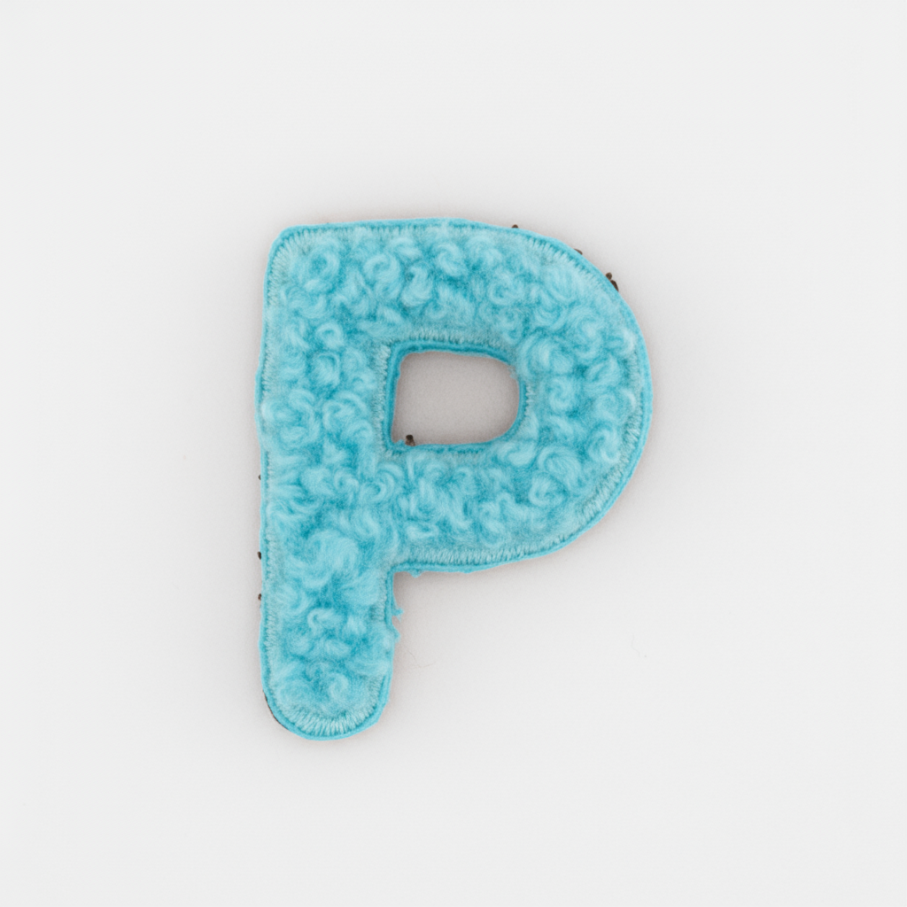 Letter P Patch