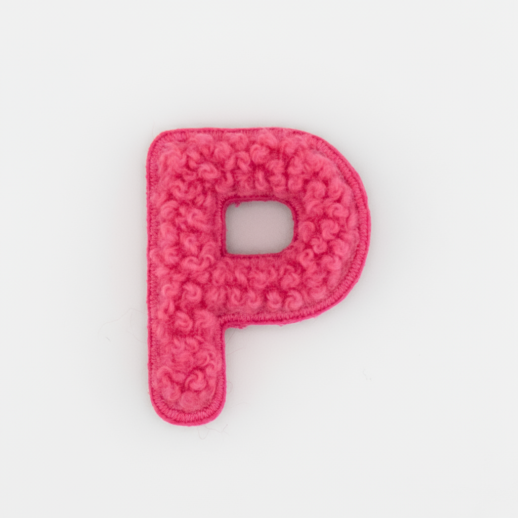 Letter P Patch