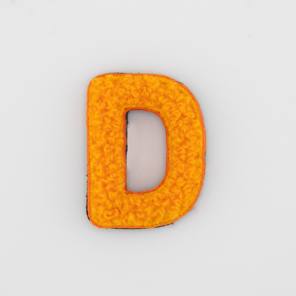 Letter D Patch