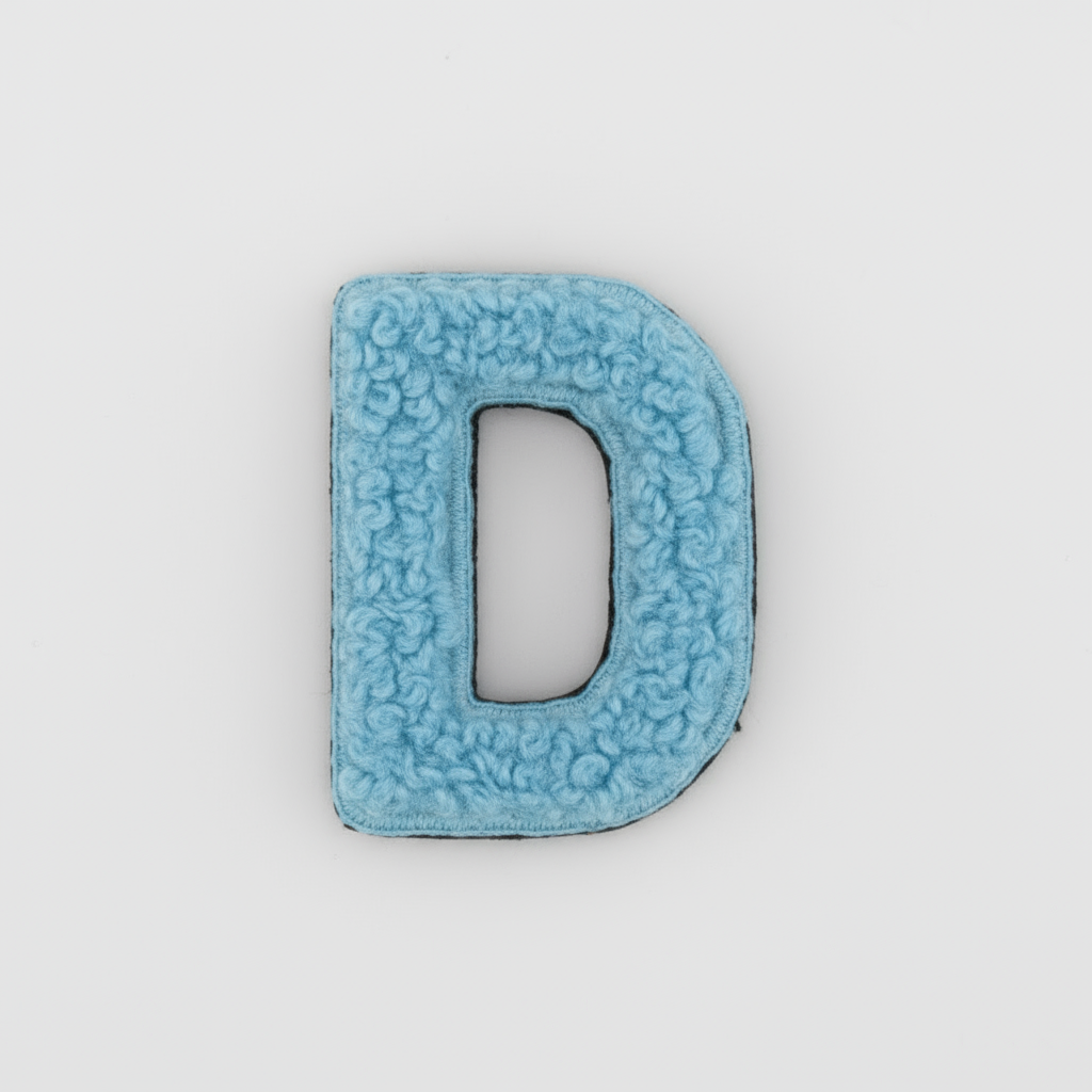 Letter D Patch