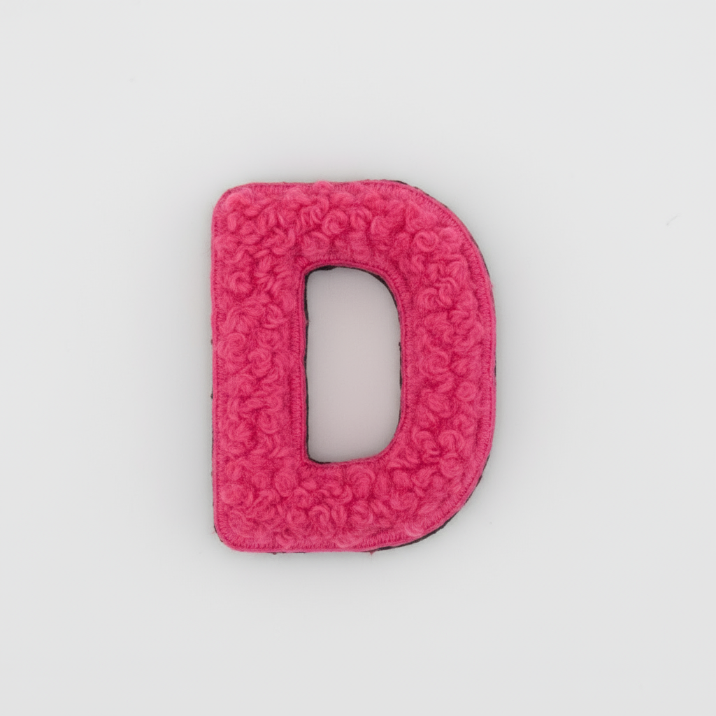 Letter D Patch