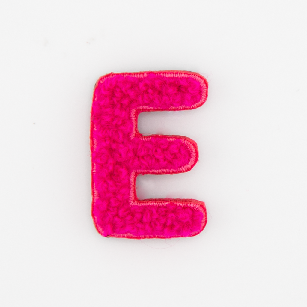 Letter E Patch
