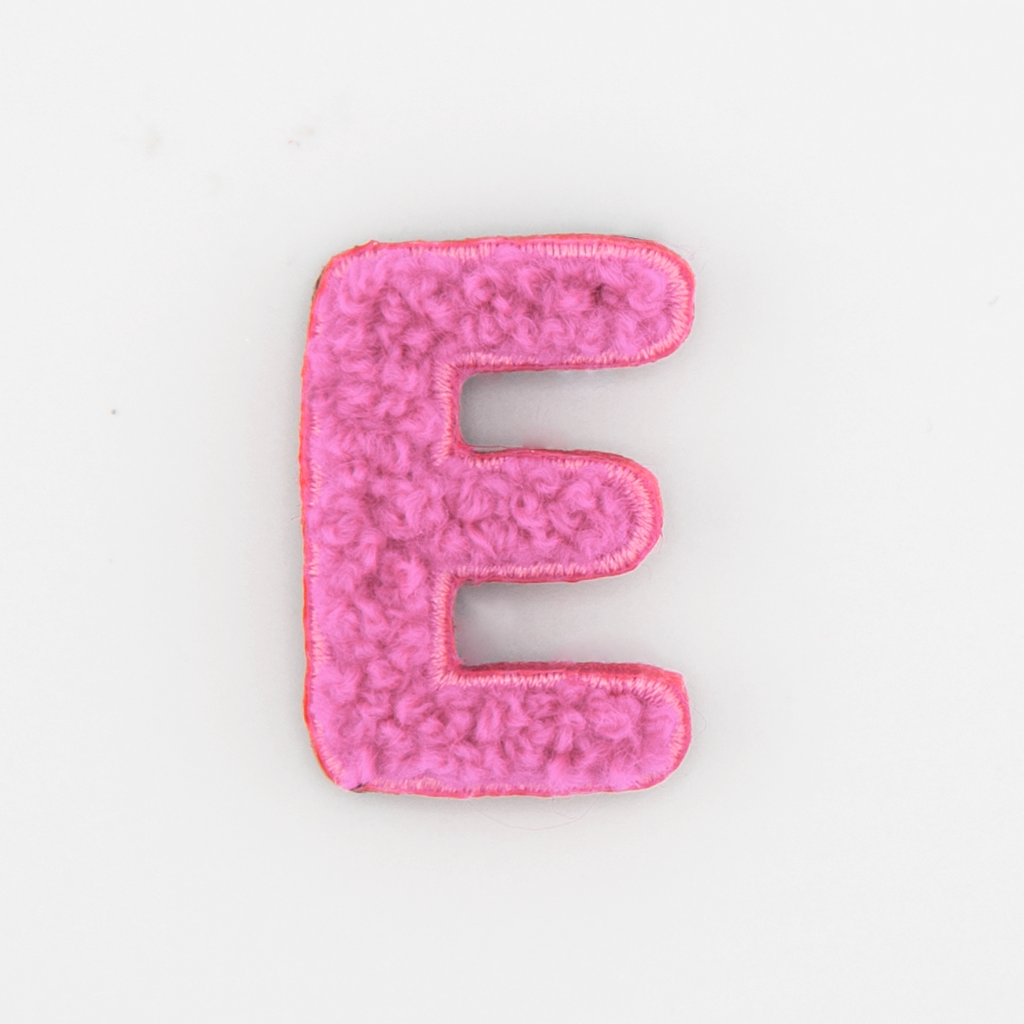 Letter E Patch