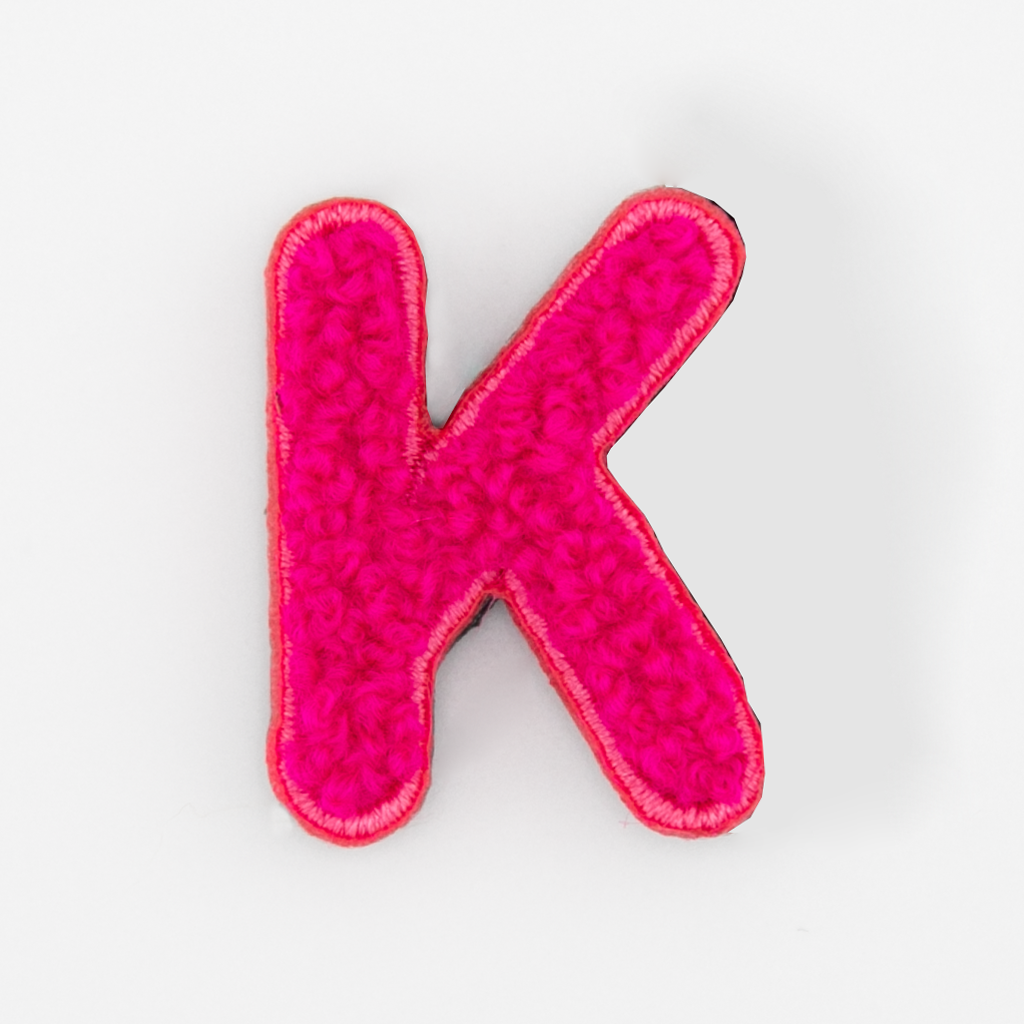Letter K Patch