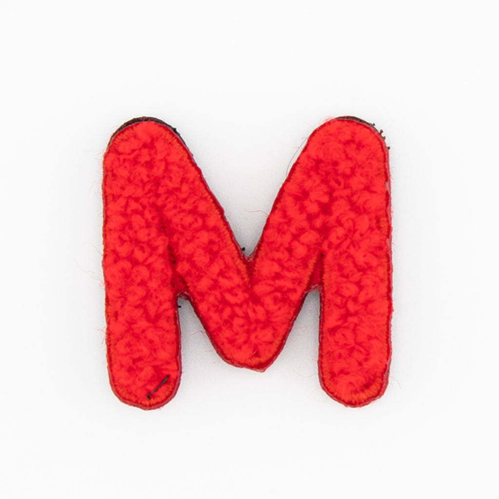 Letter M Patch