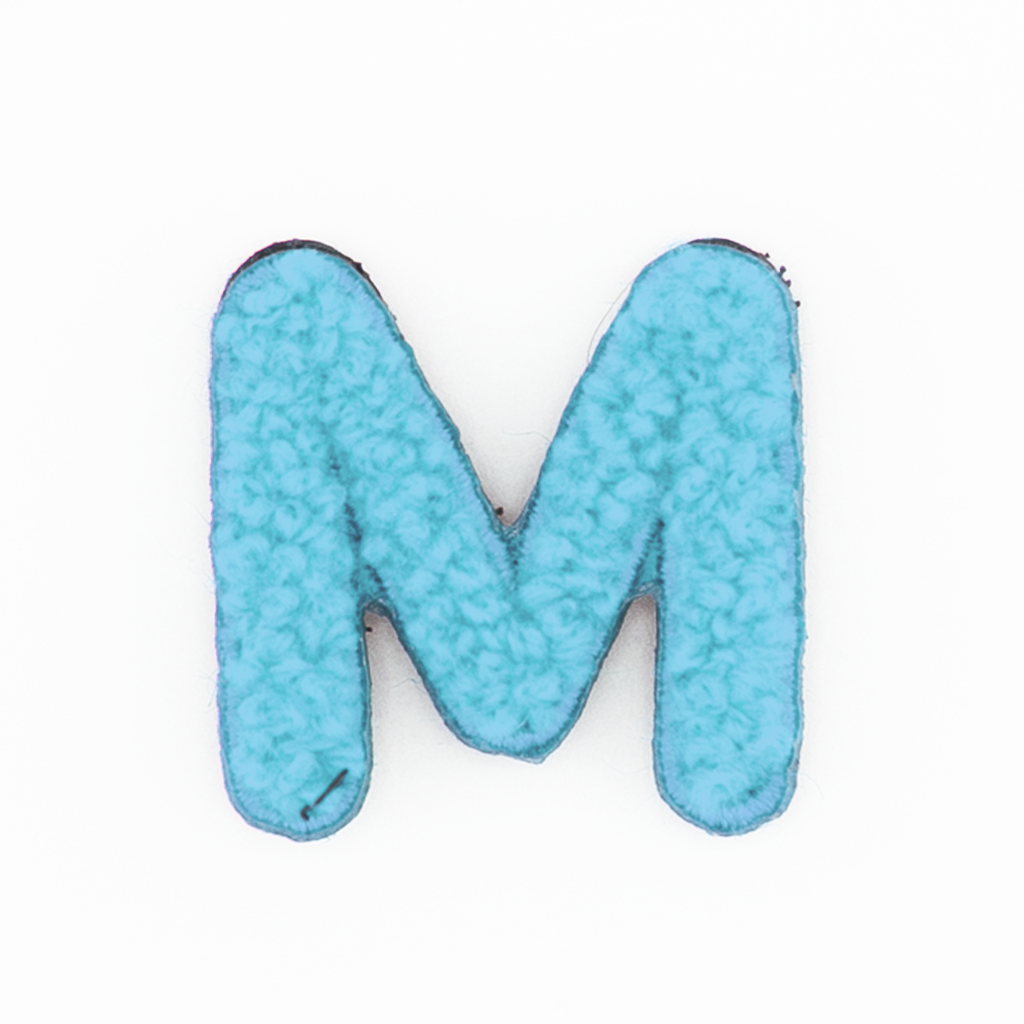 Letter M Patch