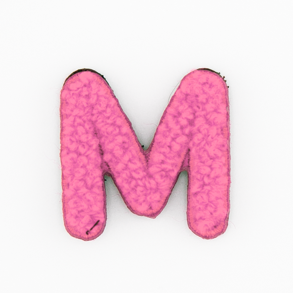 Letter M Patch