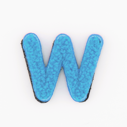 Letter W Patch