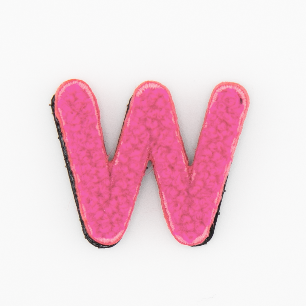 Letter W Patch